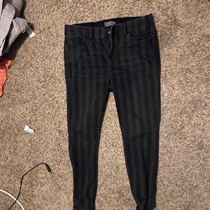 black striped jeans, torrid size 18